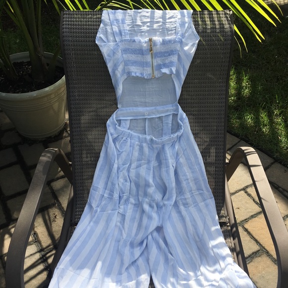 Romper Blue and White - Picture 2 of 5